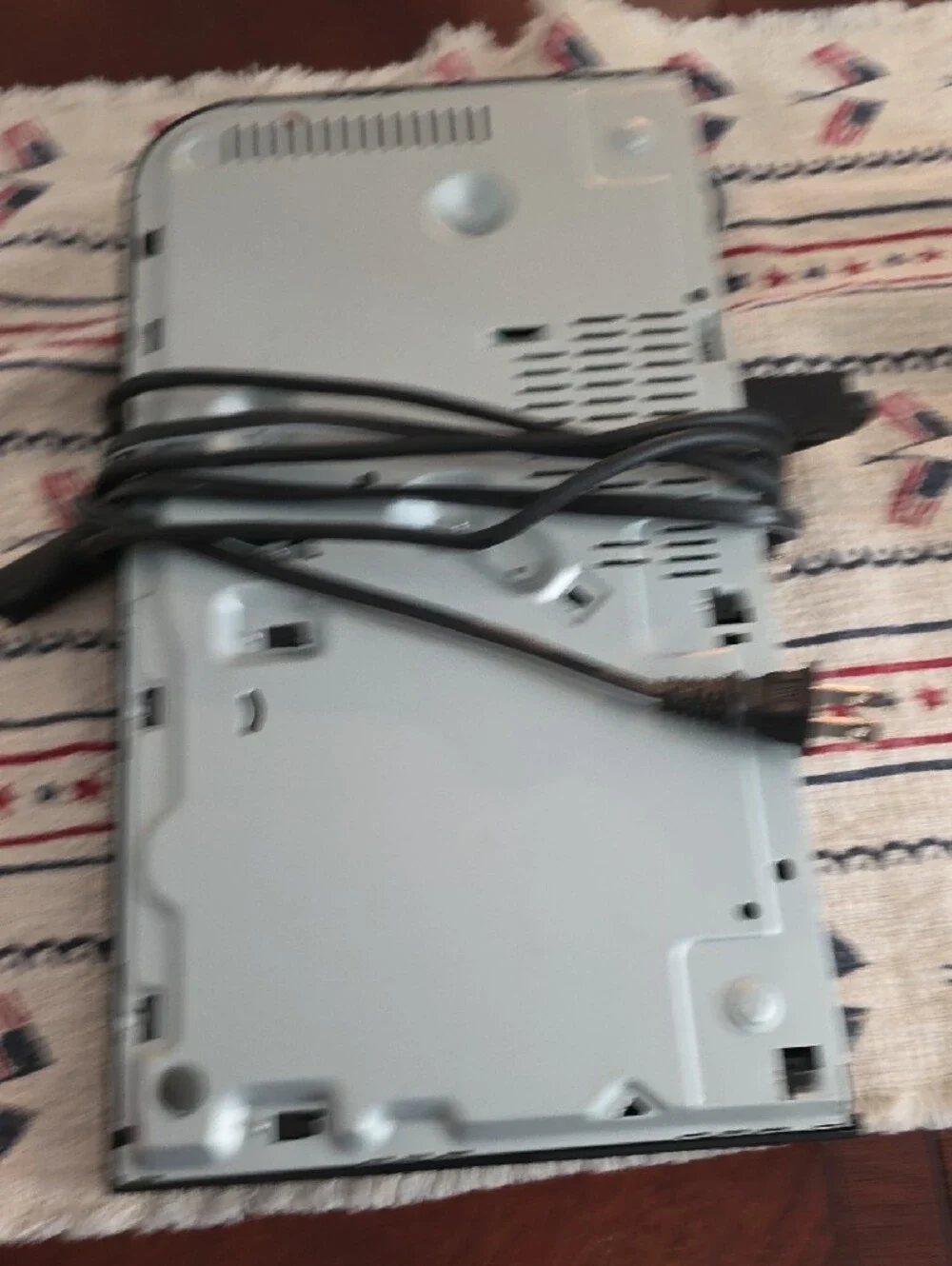 Samsung Black Blu-ray Player with HDMI and Power Cables